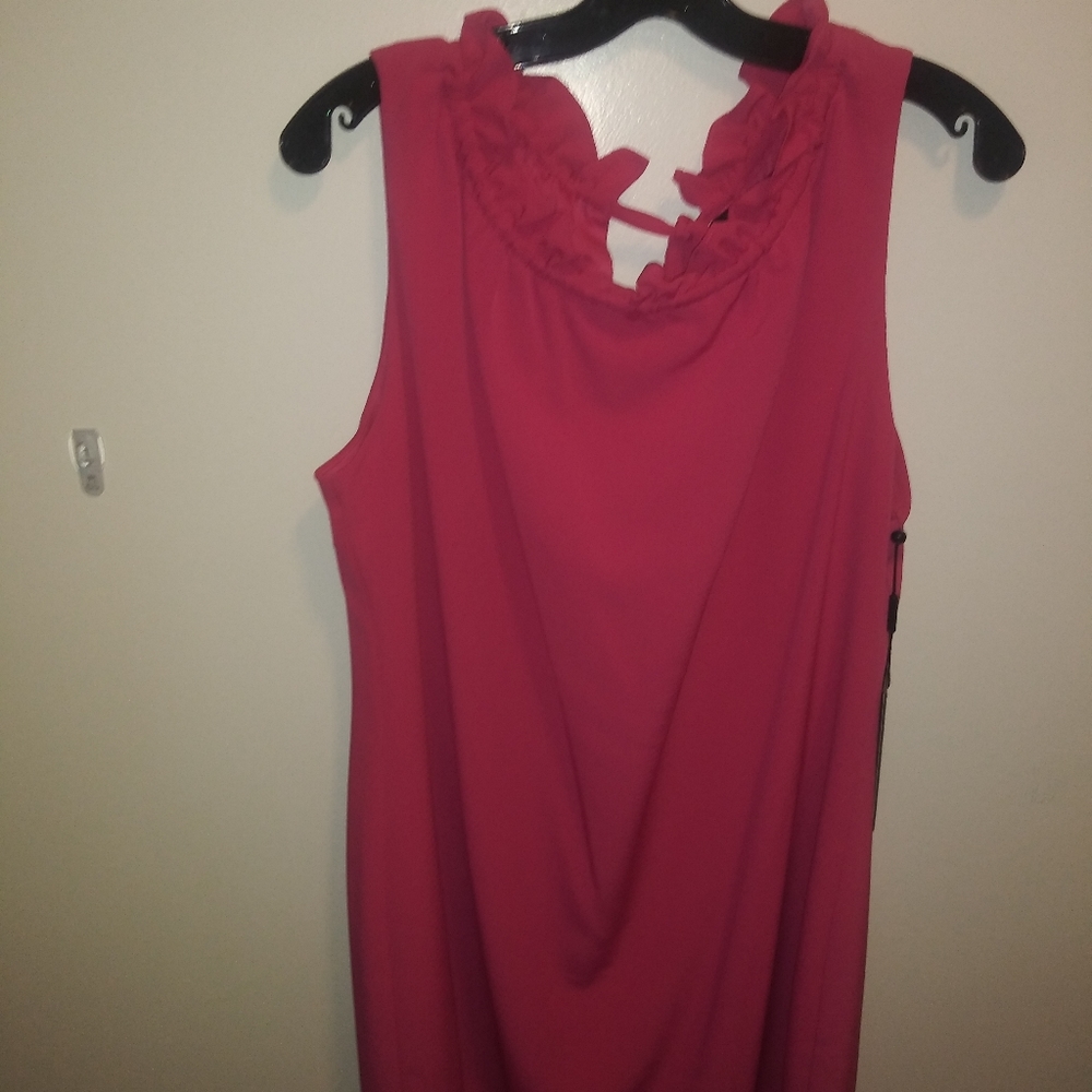 New Karl Lagerfeld Hot Pink Dress